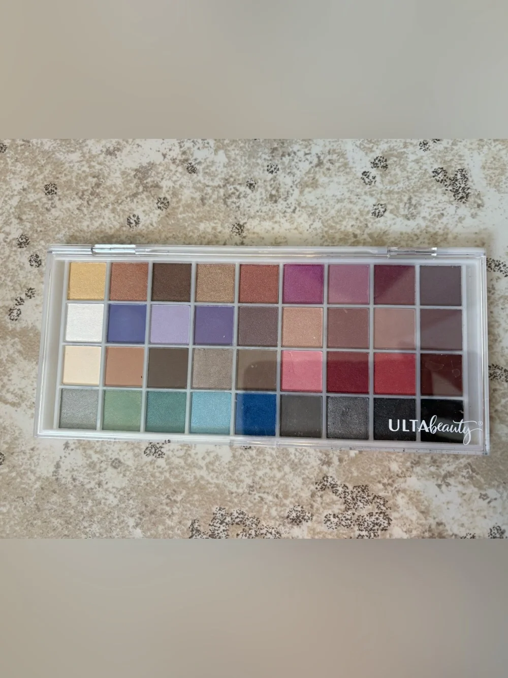 Ulta Beauty Collection eyeshadow palette of neutral and vibrant shades